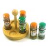 Premier Housewares Five Schwartz Herb and Spice Jars with Wooden Stand Assorted 1103872