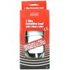 Red and Grey Electrical One Way Extension Lead with 2 Metre Cable White 13A C76
