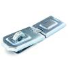Securit Zinc Plated Flexible Hinged Hasp Metallic Silver 150mm S1449 