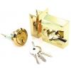 Securit Standard Size Brass Night Latch With Three Keys S1730 