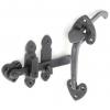 Securit Thumb Latch Antique Black 200mm S3211