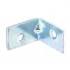 Securit Zinc Plated Corner Brace Metallic Silver 75mm 2Pk S6715 
