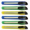 Blackspur Snap off Knife Set Multicolored 6Pk KN325