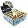 Apollo Housewares Double Sided Maple Wood Nail Brush Wooden Brown and White 6208