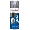 Plasti-kote 173 Silver Glitter Effect Spray Paint - 400ml