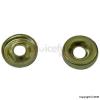 No. Six Electro Brass Plated Screw Cup Washers 25Pk 30043