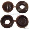 Plastic Screw Head Cap and Covers To Fit Number 6 and 8 Screws Brown 10Pk 30410