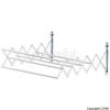 Chrome-Plated Extendable Bathroom Rack Chrome-Plated Extendable Bathroom Rack