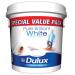 Dulux Rich Matt Pure Brilliant White 6Ltr for walls and ceilings