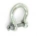6mm Galvanized Bow Shackles Pack of 2