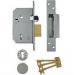 Chubb 67mm Satin Finish BS 3621 5 Lever Mortice Lock With 20mm Bolt Throw