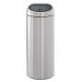 Brabantia Matt Steel Touch Bin 30Ltr